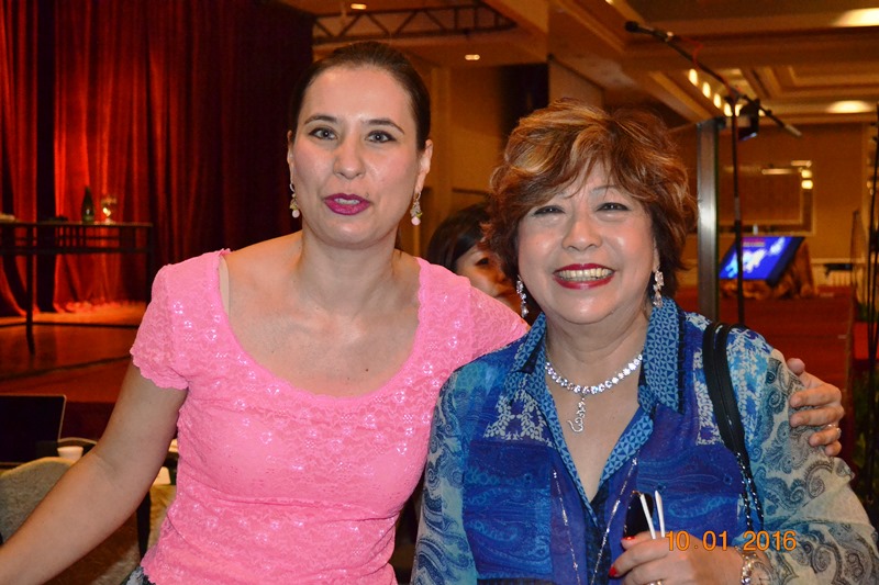 Anca Dimancea și Lillian Too